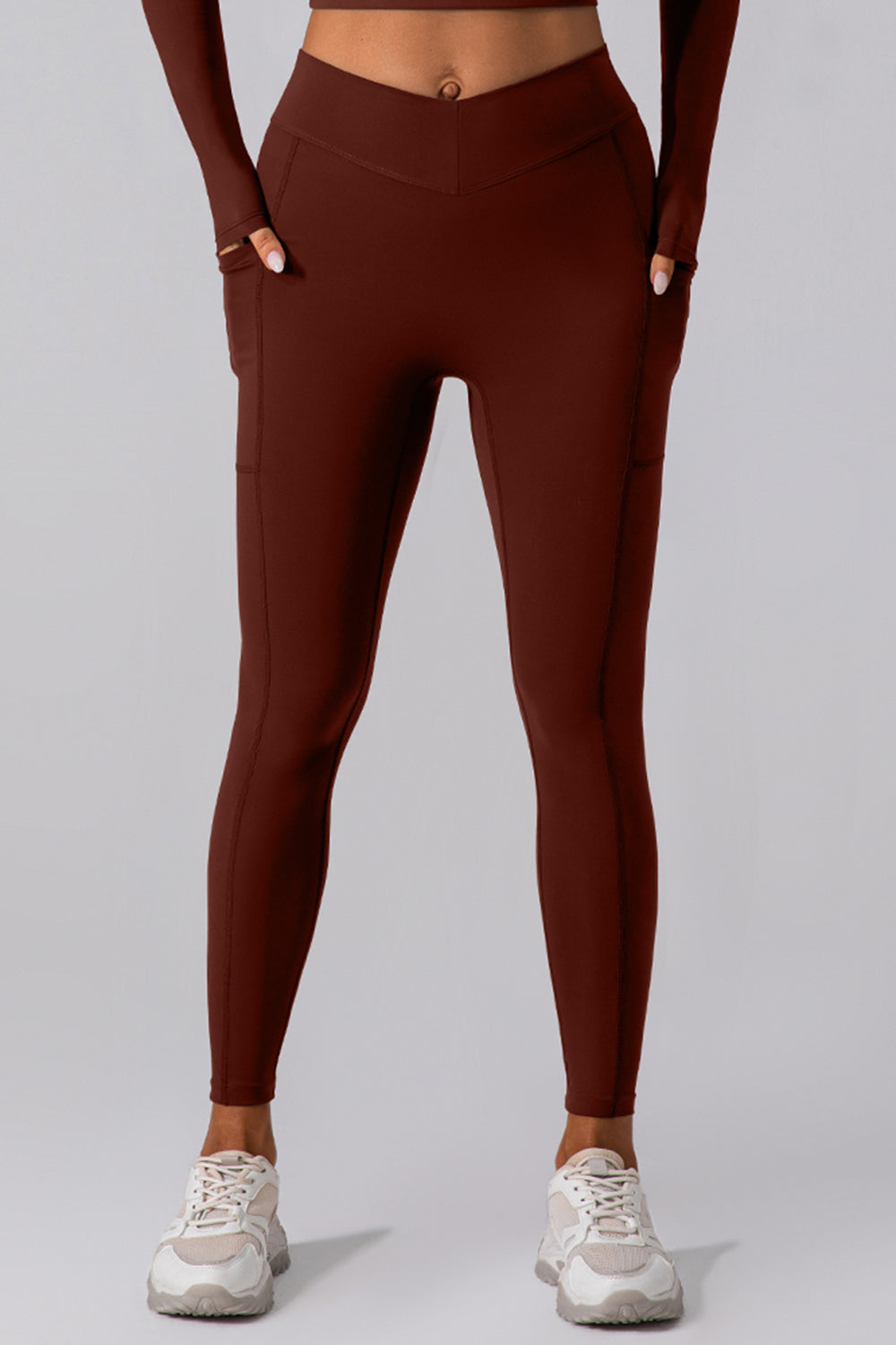 High Waist Active Leggings w/ Pockets