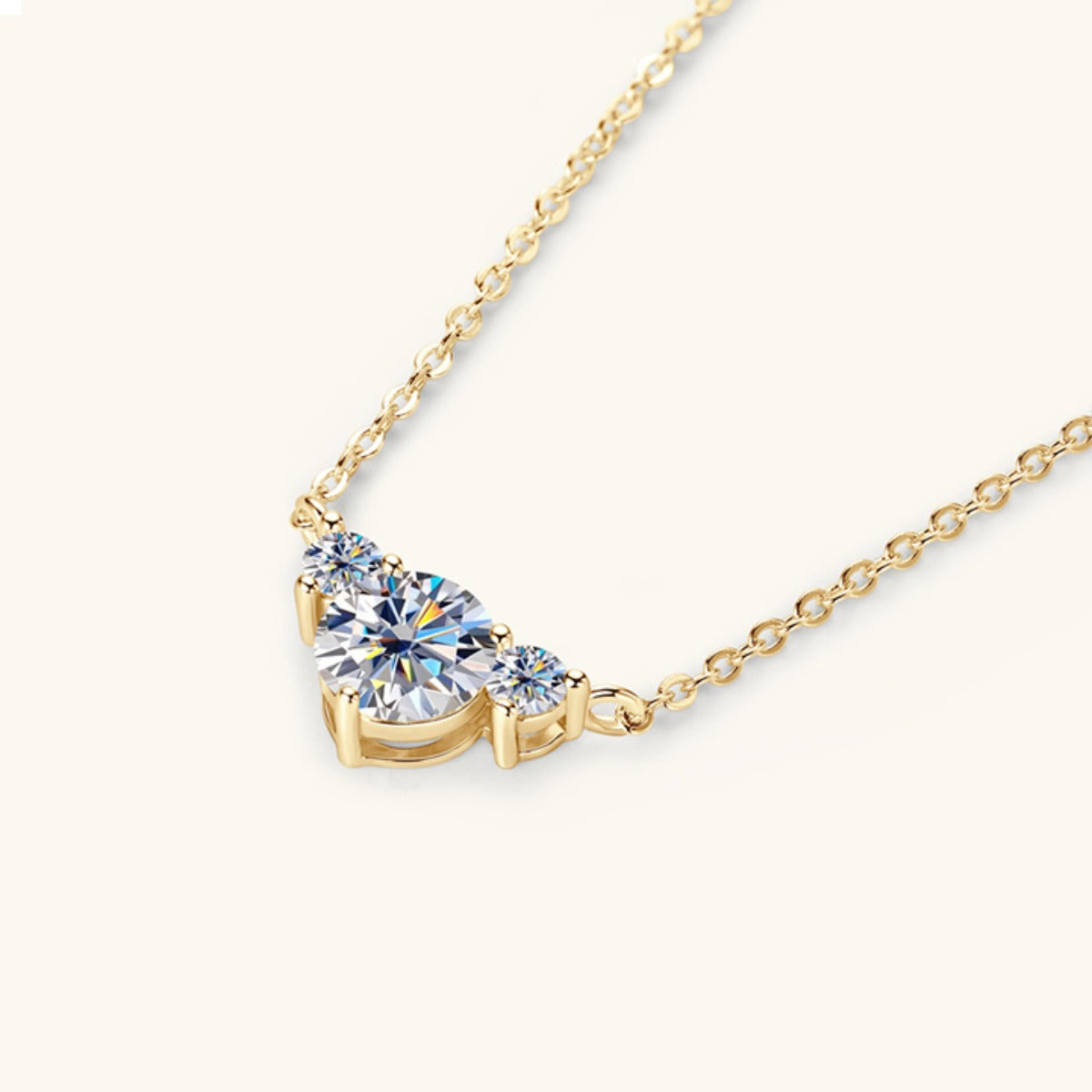 1.2 Carat Moissanite Necklace