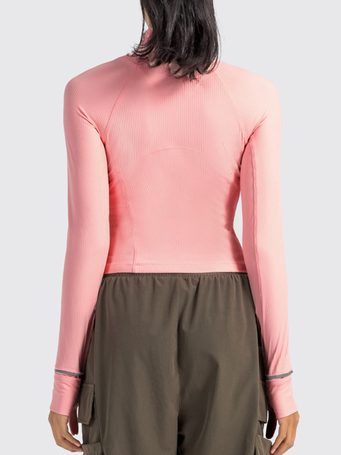 Mock Neck Half-Zip Sport Top