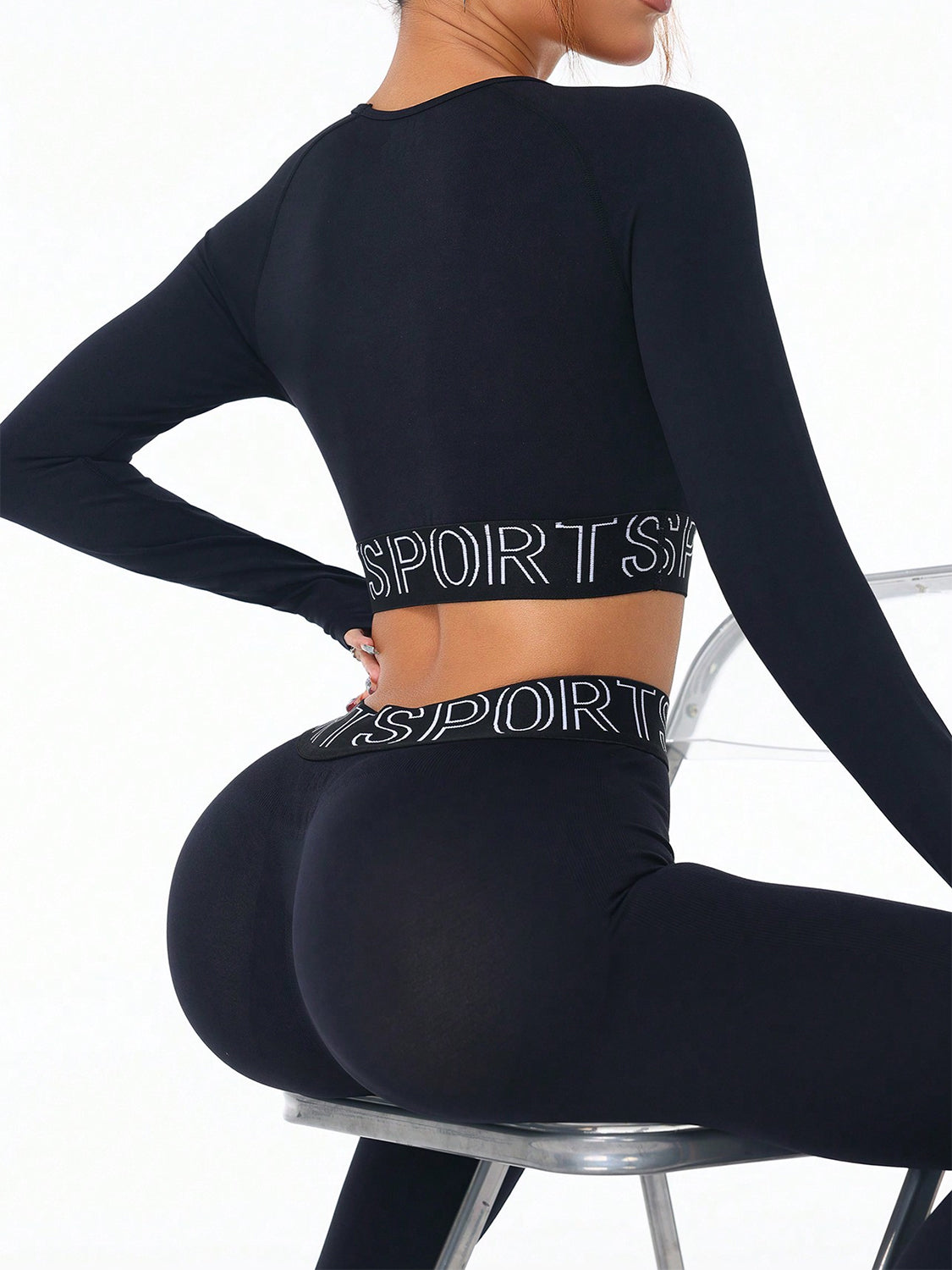 Long Sleeve Top & Leggings Active Set