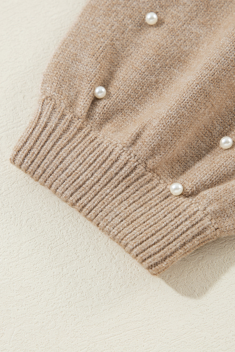 Pearled Round Neck Sweater