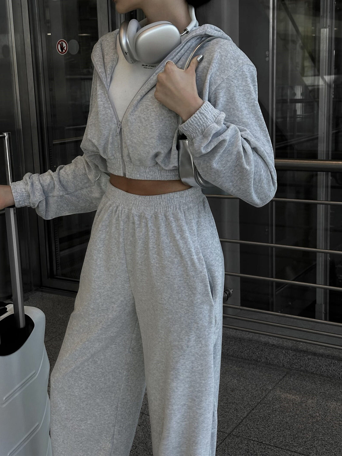 Zip Up Hoodie & Sweatpants Set