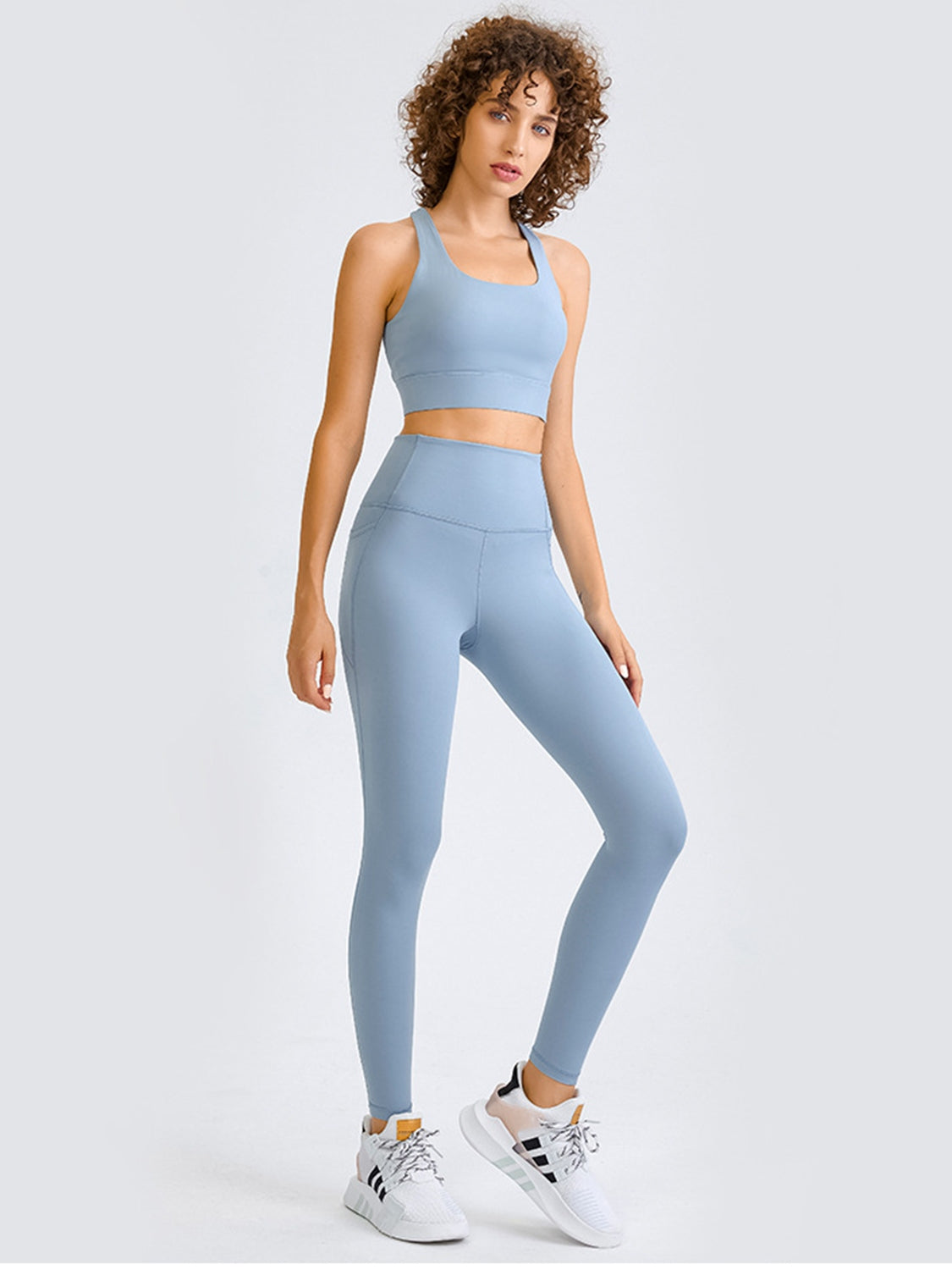 Double Take Racerback Cropped Tank