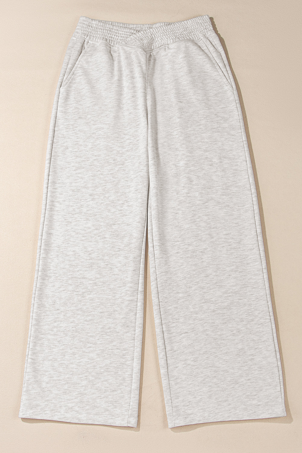 Cross-Waist Wide Leg Sweatpants