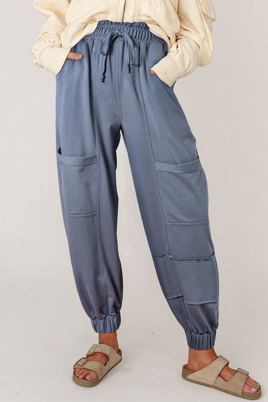 Mineral Wash Harem Pants