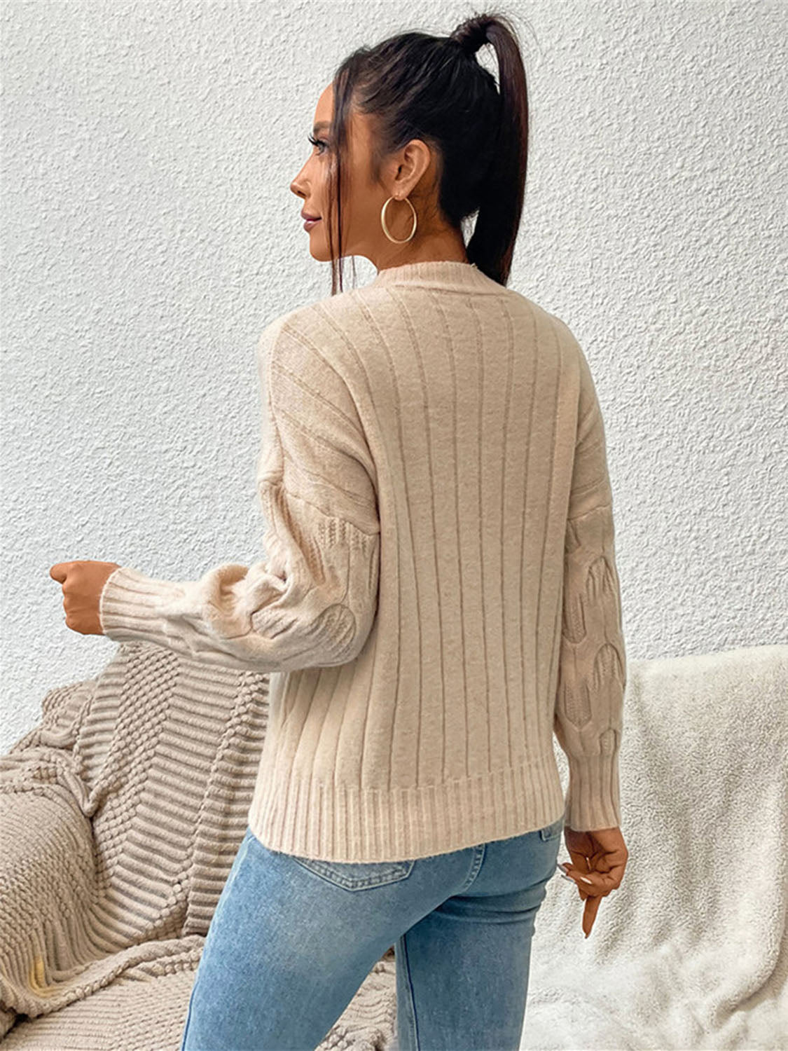 Round Neck Sweater