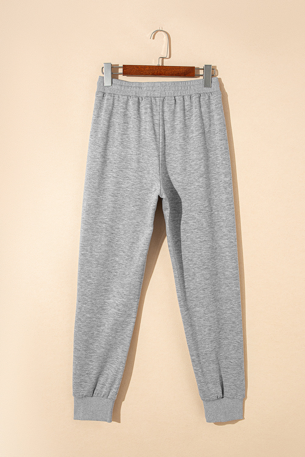 Drawstring Hoodie & High Waist Pants Set