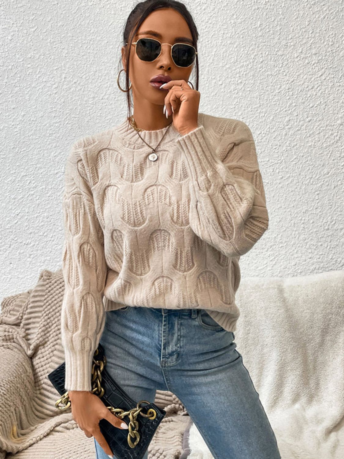 Round Neck Sweater