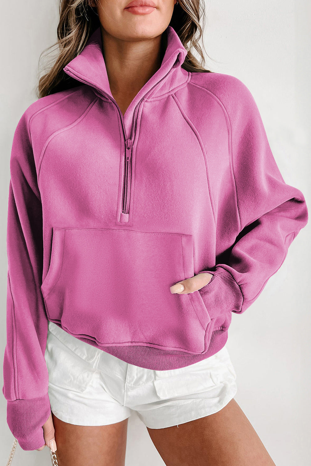 Fleece Half-Zip Sweatshirt