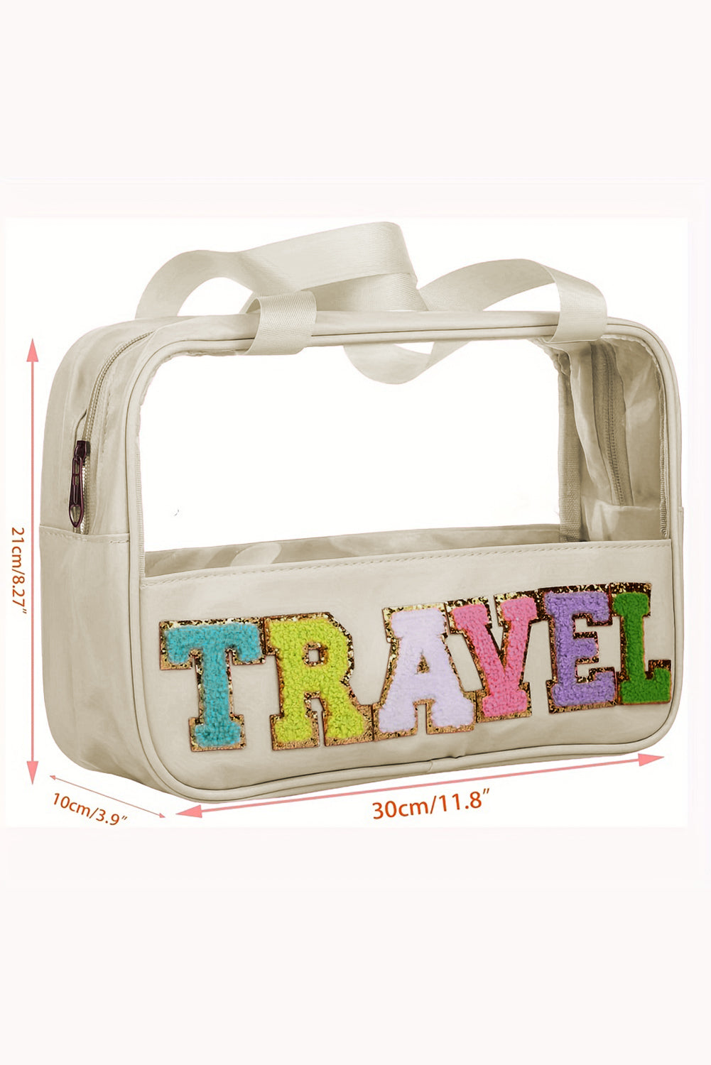 TRAVEL Clear Makeup Bag