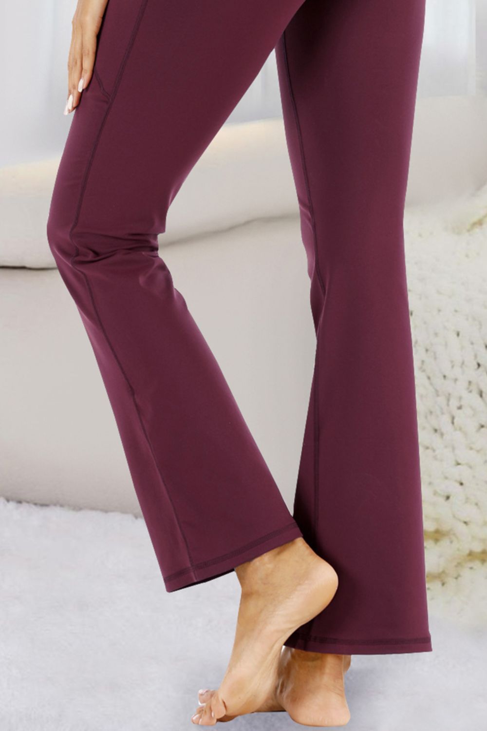 High Waist Active Flare Leggings