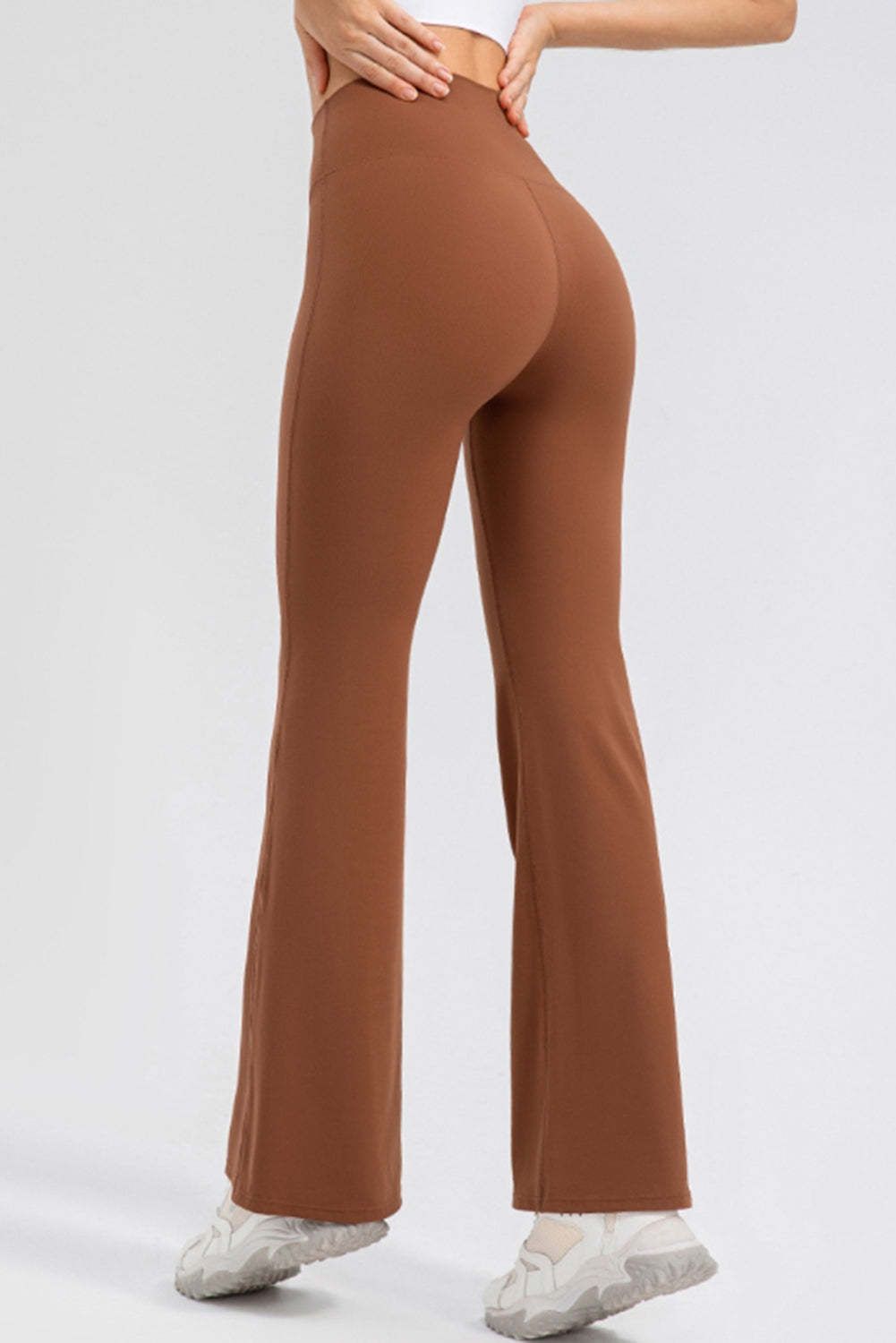 High Waist Straight Cut Active Leggings