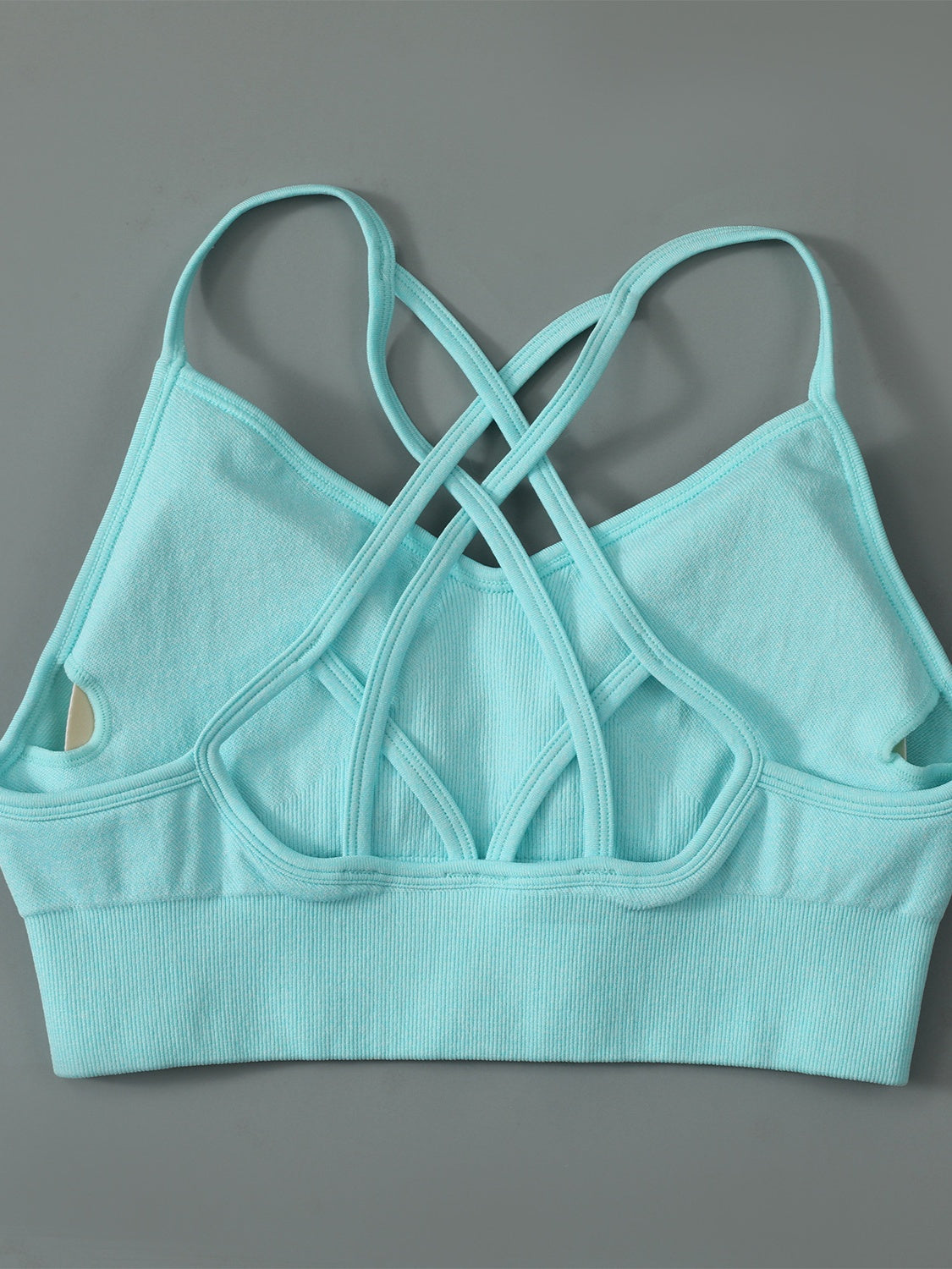 Crisscross Spaghetti Sports Bra