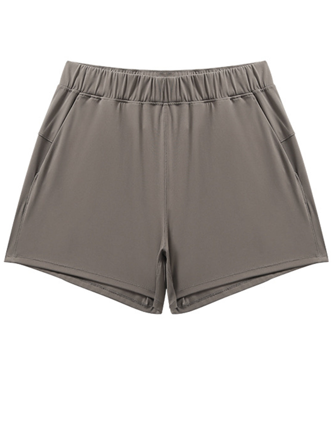 Elastic Waist Flowy Active Shorts