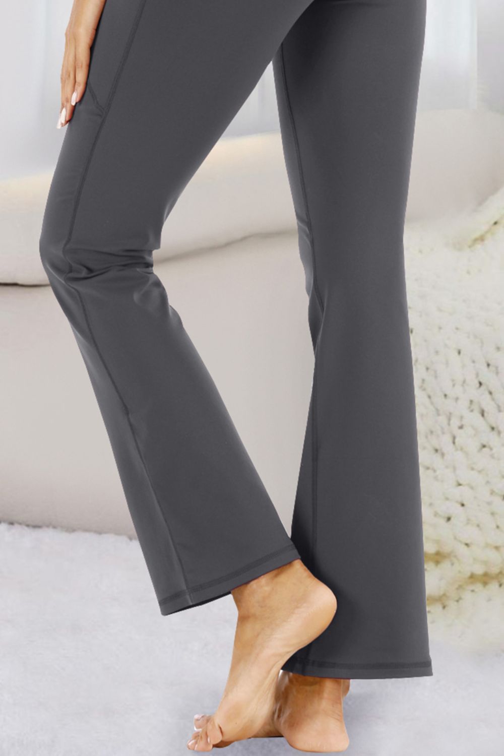 High Waist Active Flare Leggings