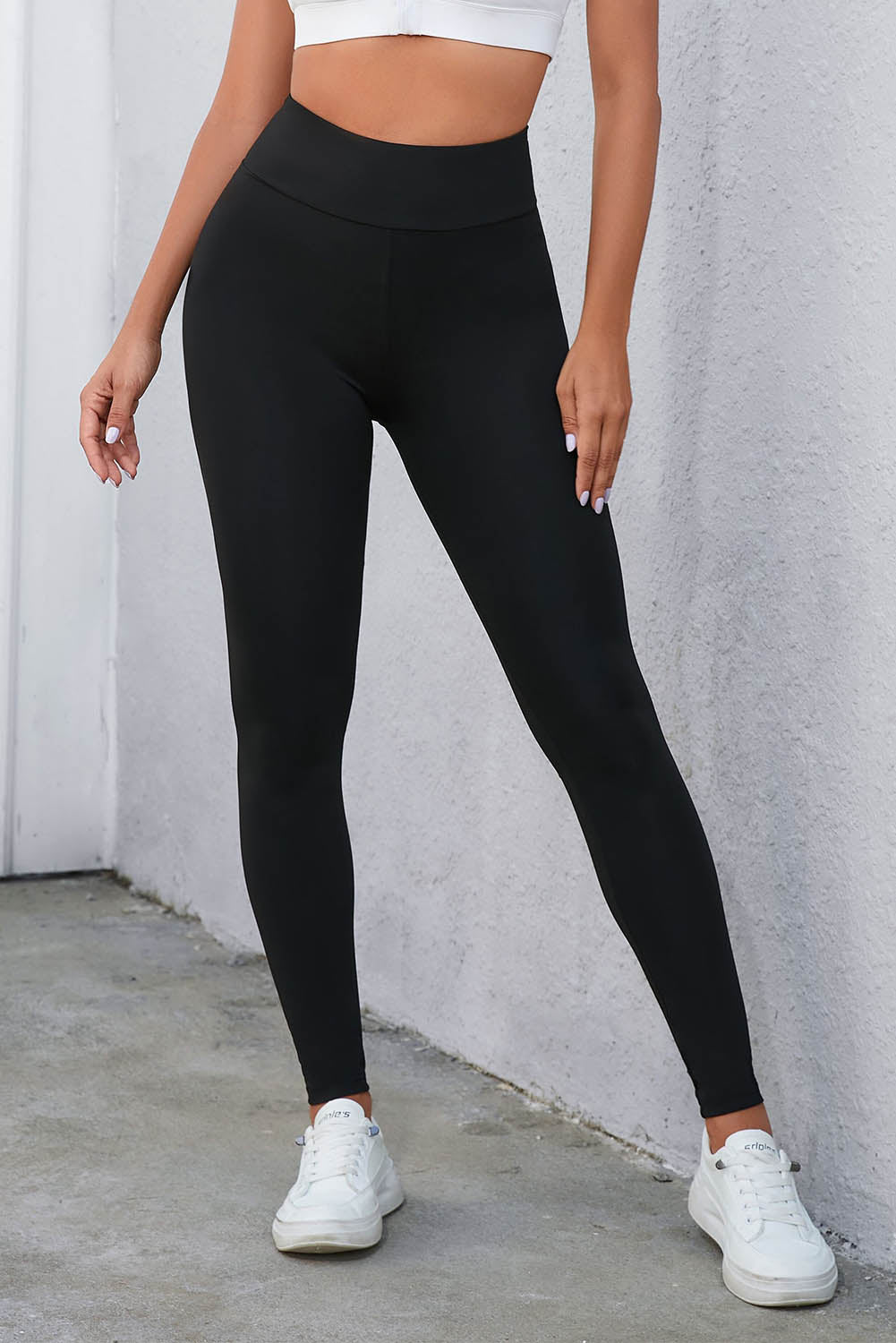 Crisscross Detail Leggings