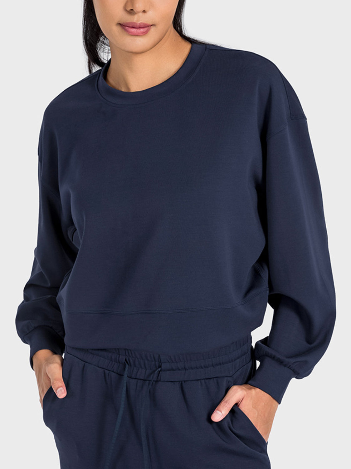 Round Neck Active Crewneck