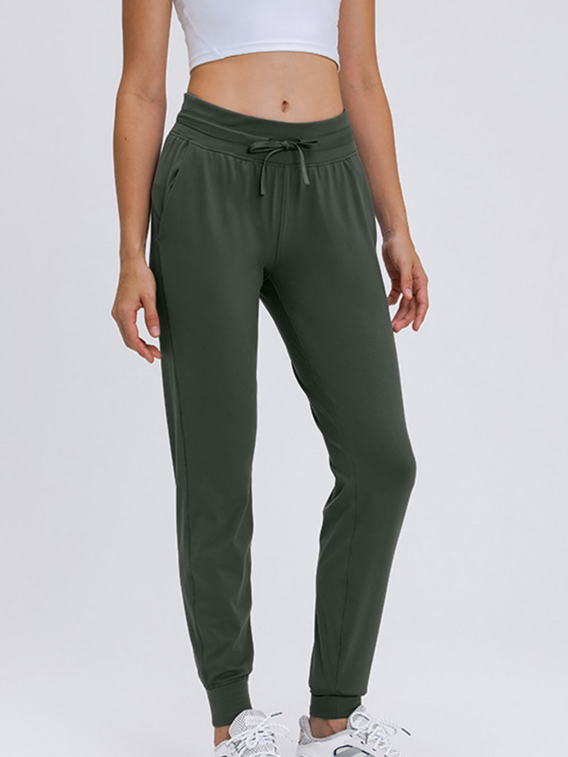 Double Take Tied Joggers