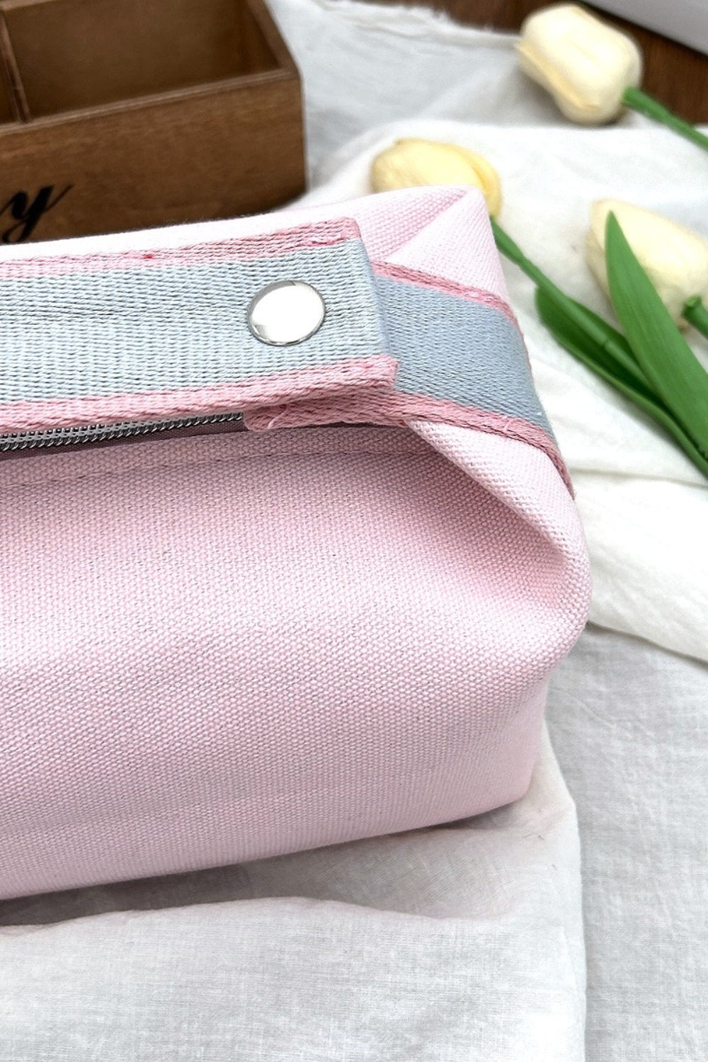 Waterproof Canvas Makeup Bag