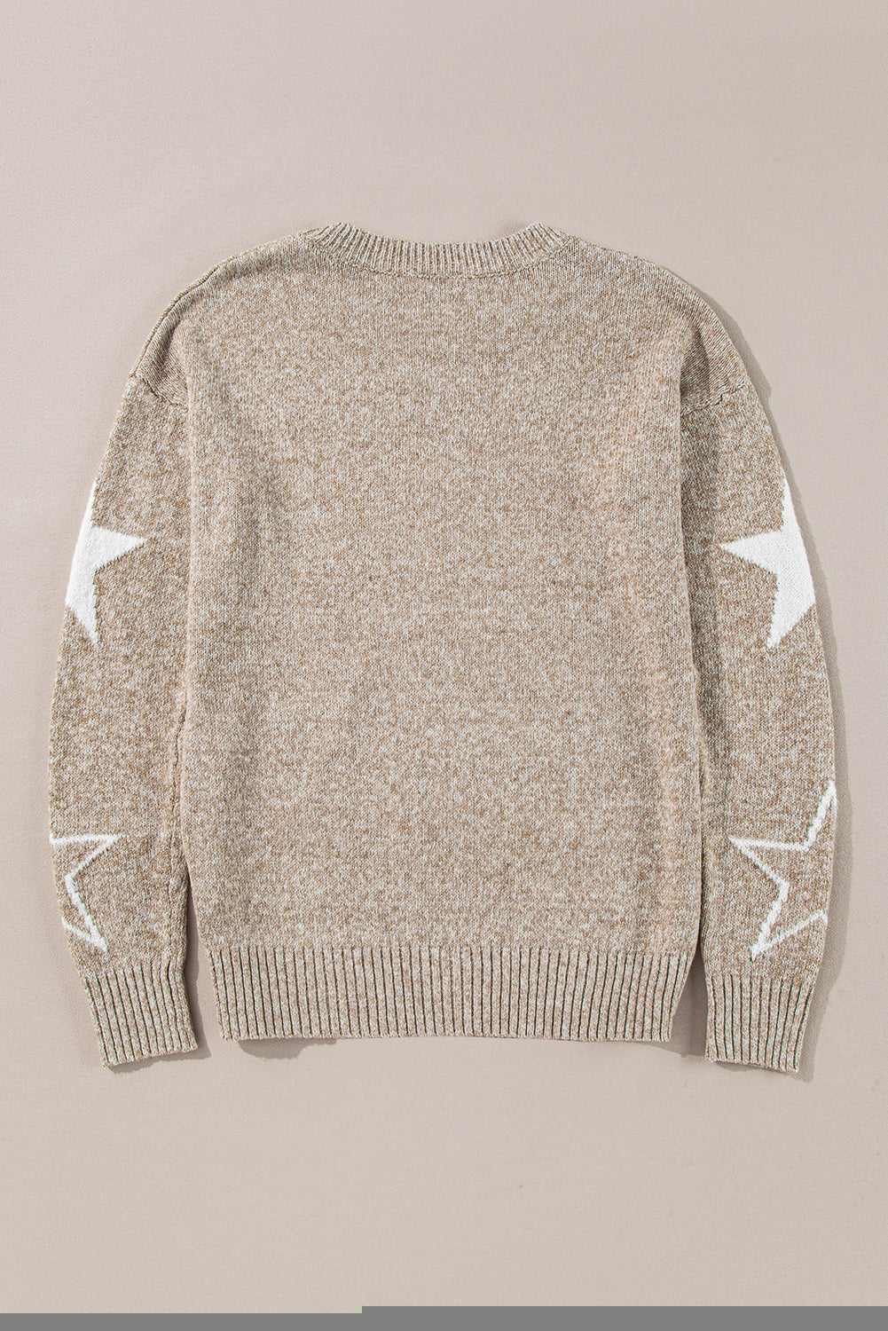 Khaki Star Sweater