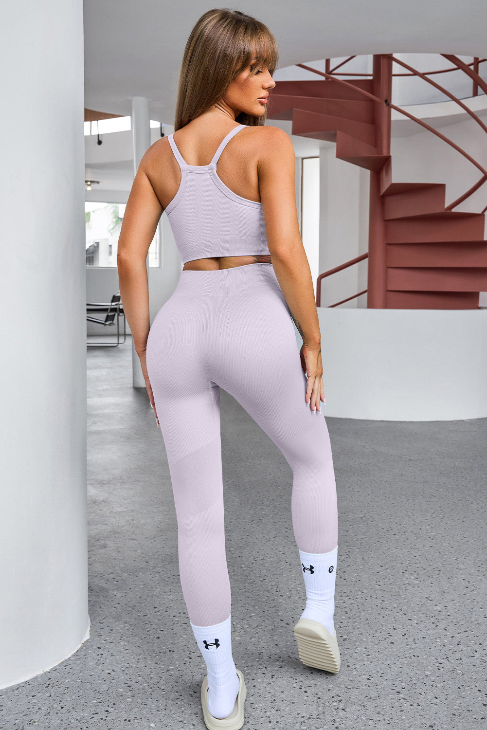 Cropped Top & Leggings Active Set