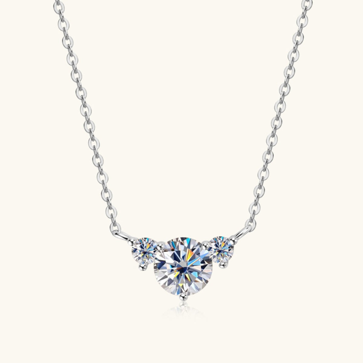 1.2 Carat Moissanite Necklace