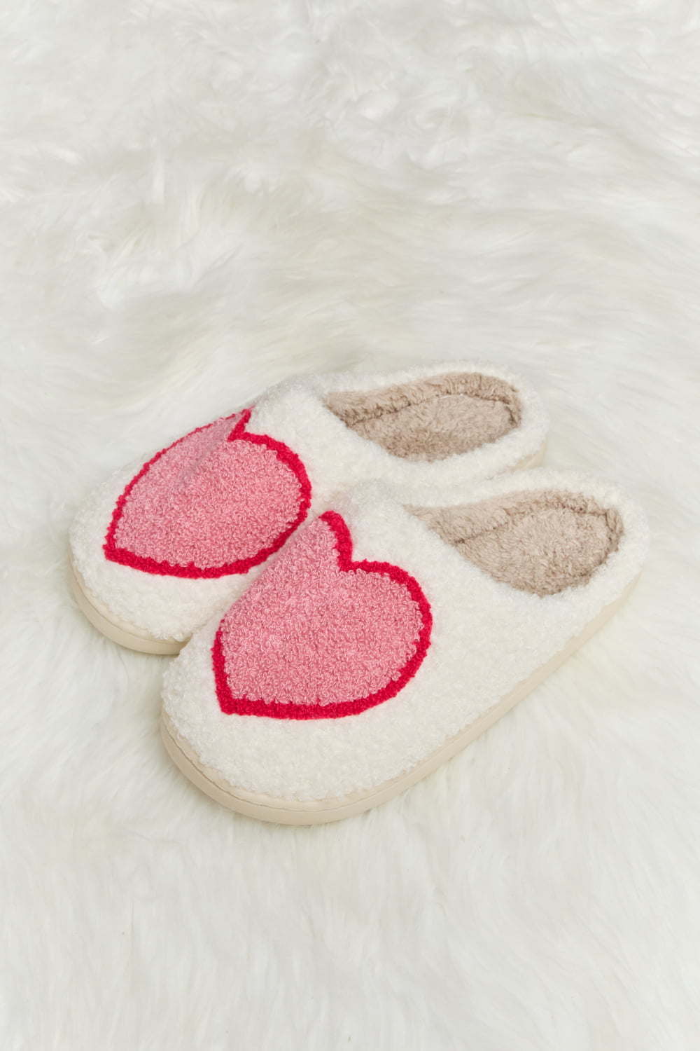 Printed Plush Slippers