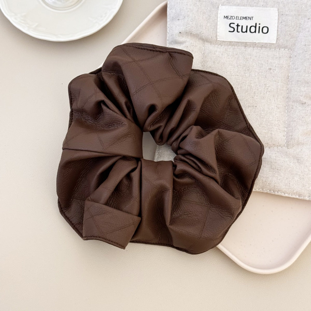 3-Piece Elastic Hair Scrunchy