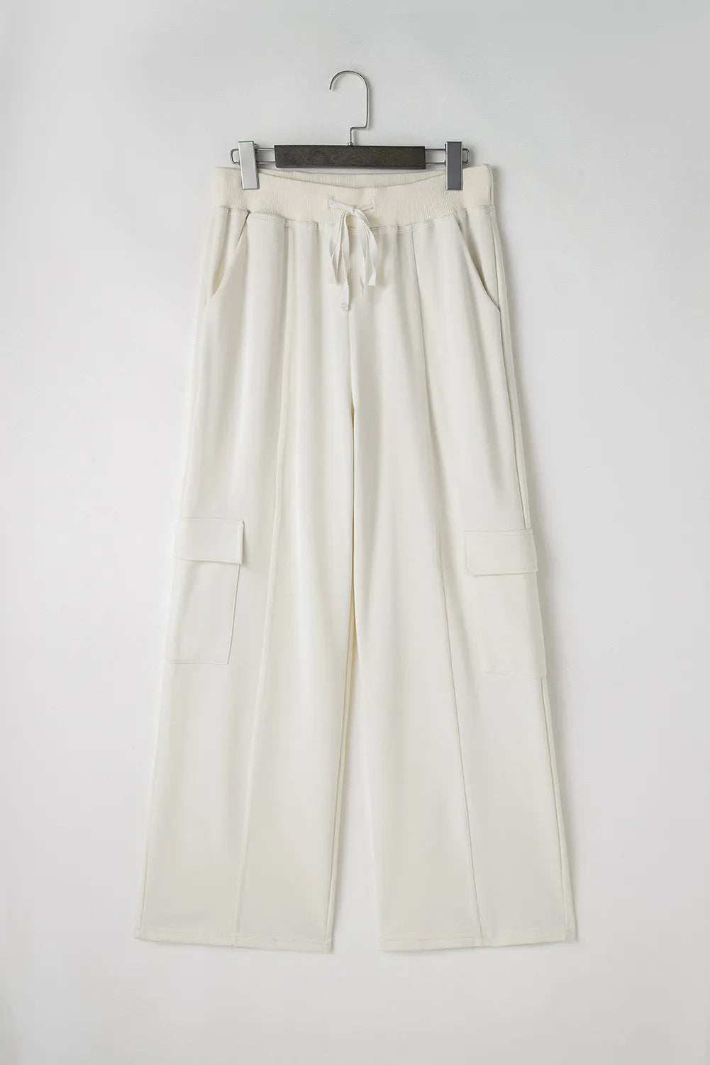 Drawstring High Waist Pants