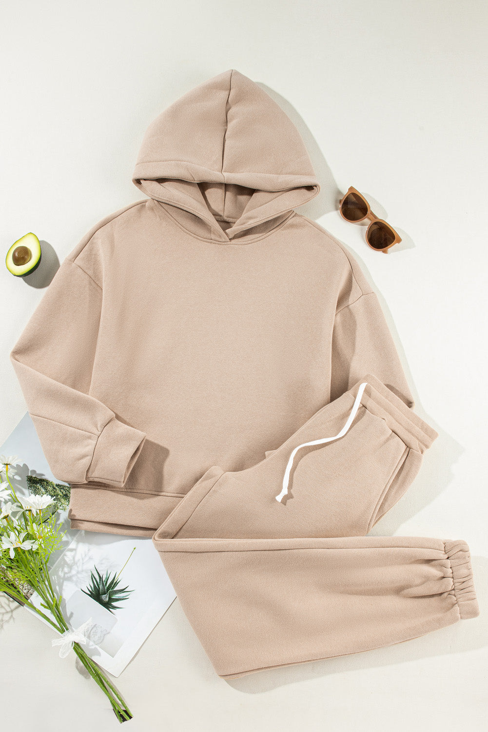 Hooded Sweatshirt & Sweatpants Set