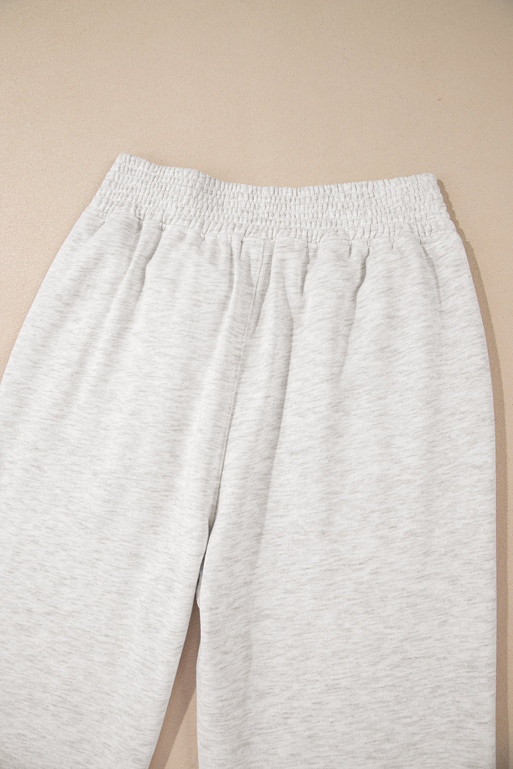 Cross-Waist Wide Leg Sweatpants