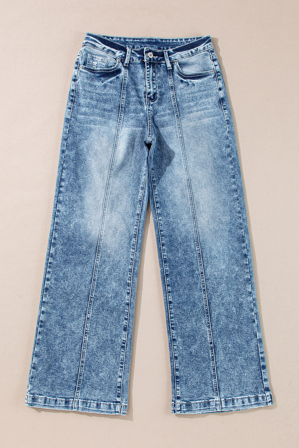 Wide Leg High Waist Jeans