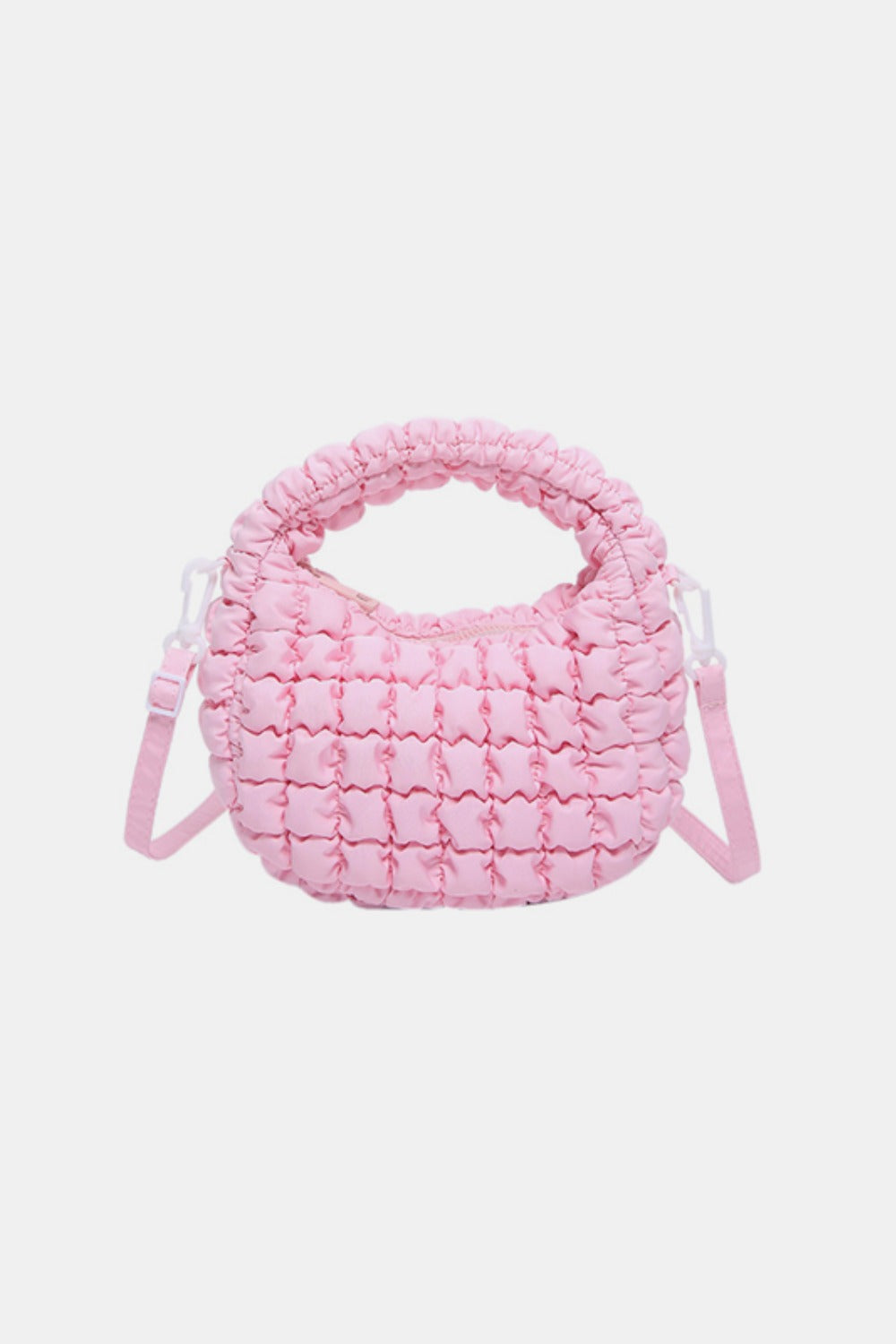 Quilted Puffy Crossbody Bag