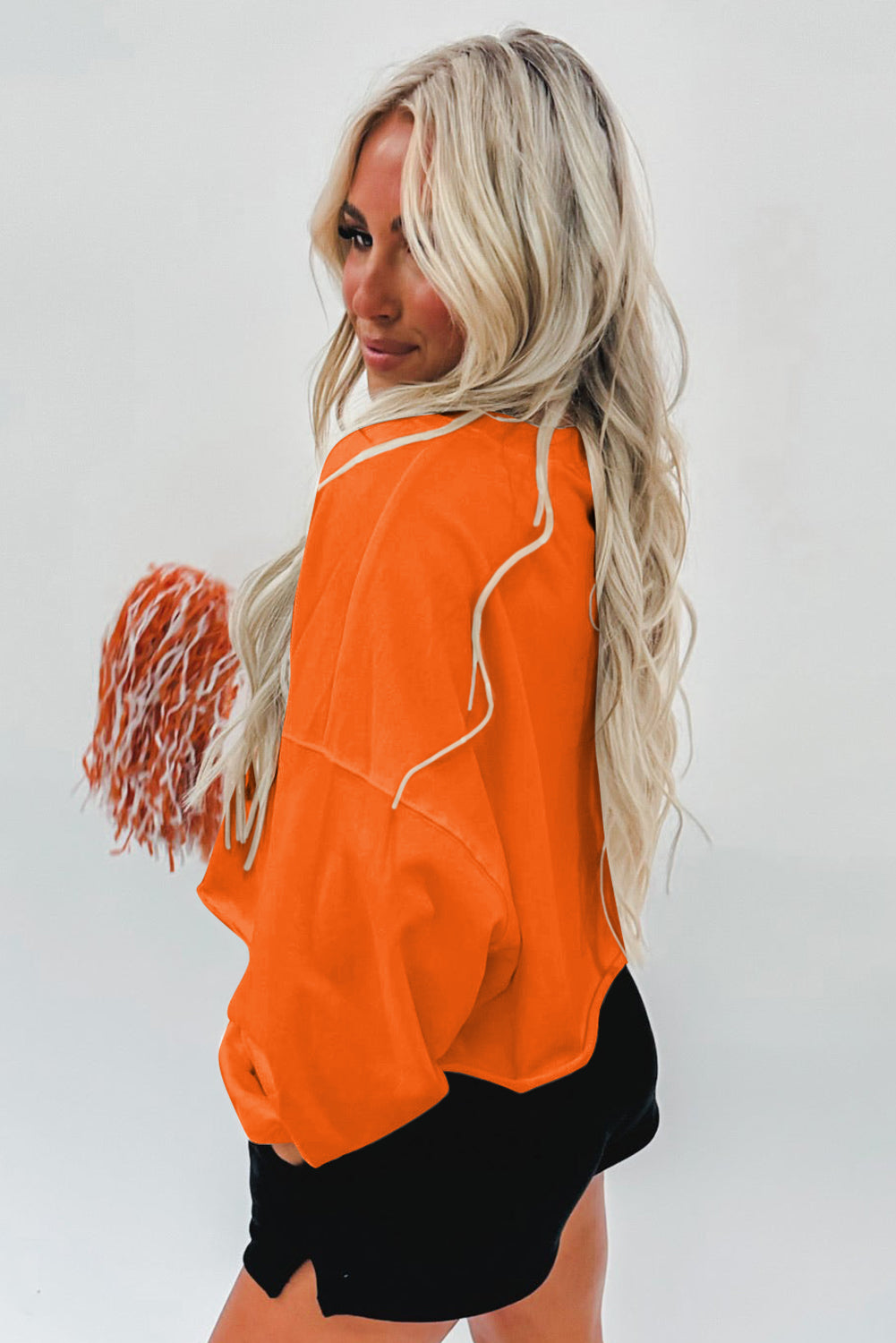 Orange Game Day Football Sweatshirt