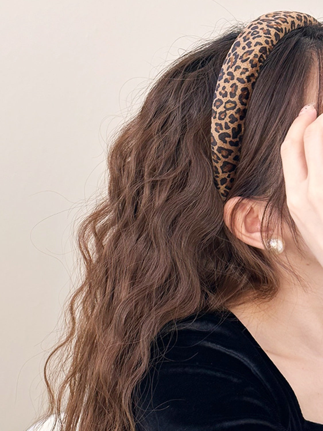 Leopard Wide Headband