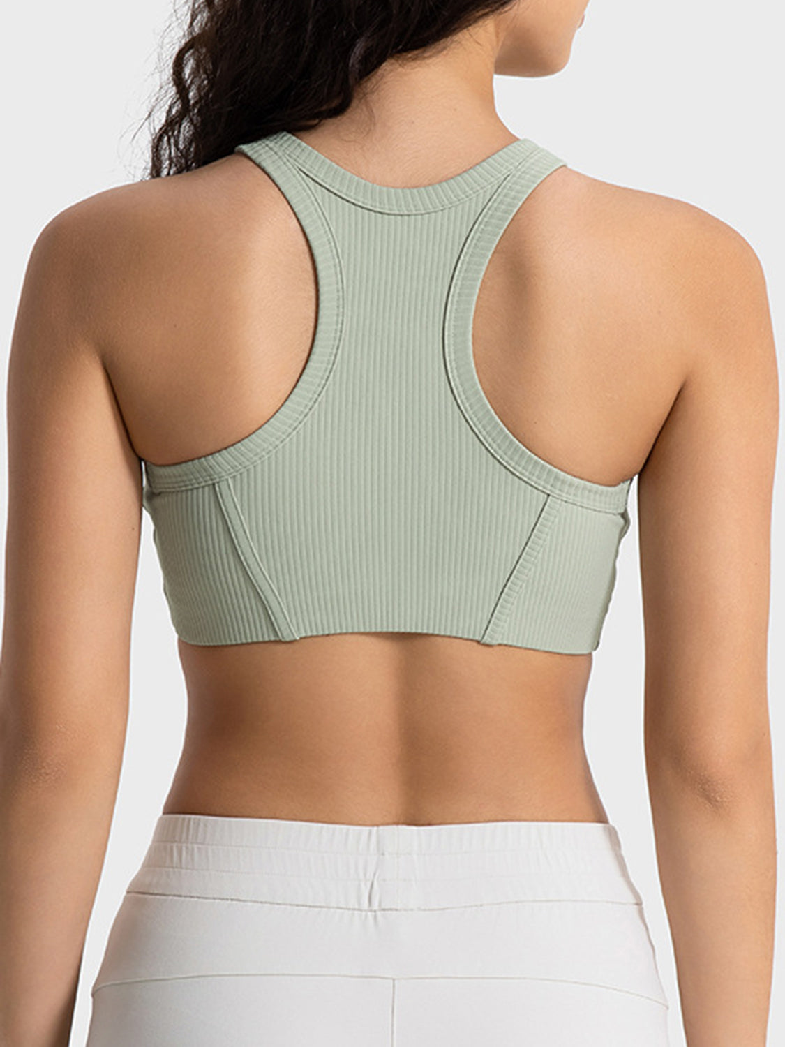 Wide Strap Cropped Active Tank