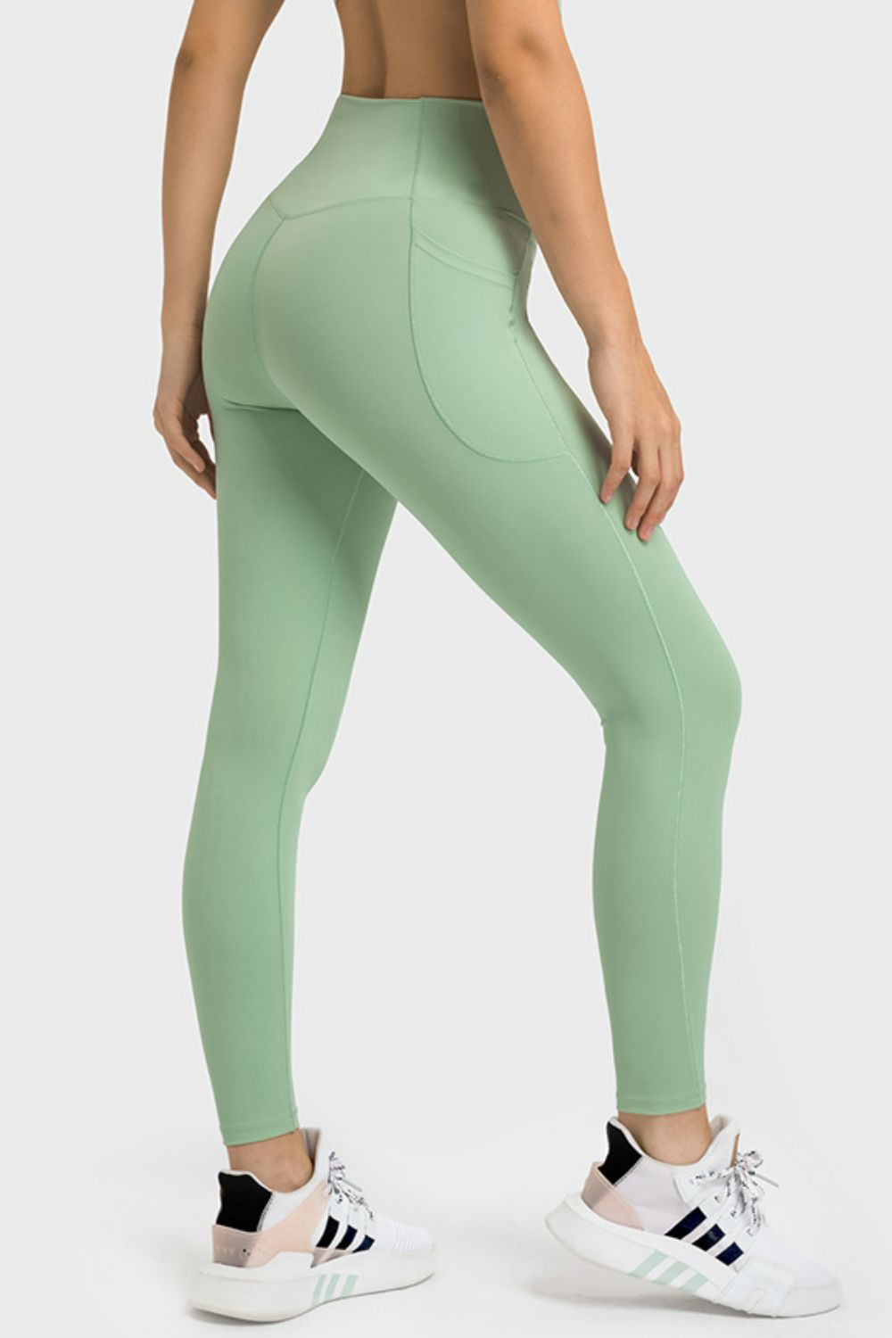 Crossover Active Leggings w/ Pockets