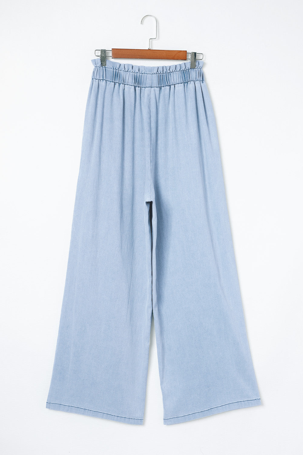 High Waist Wide Leg Tencel Jeans