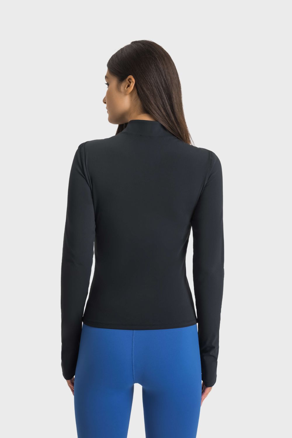 Half-Zip Long Sleeve Active Top