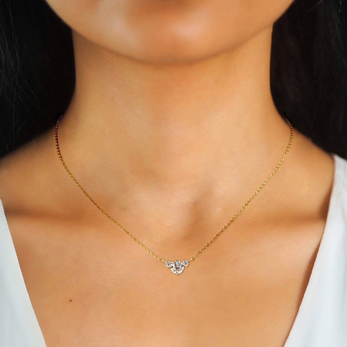 1.2 Carat Moissanite Necklace