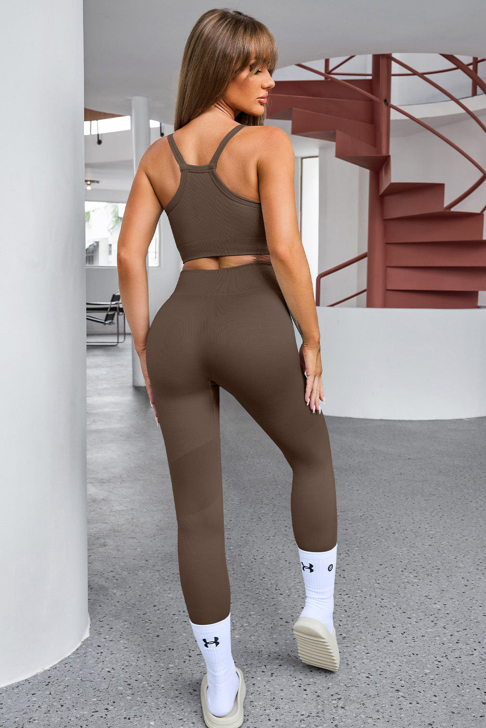 Cropped Top & Leggings Active Set