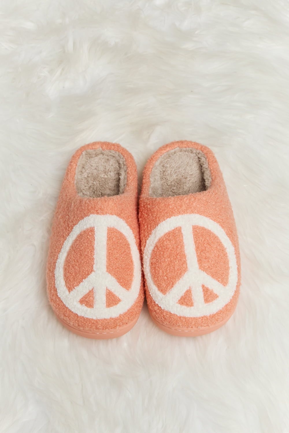 Printed Plush Slippers