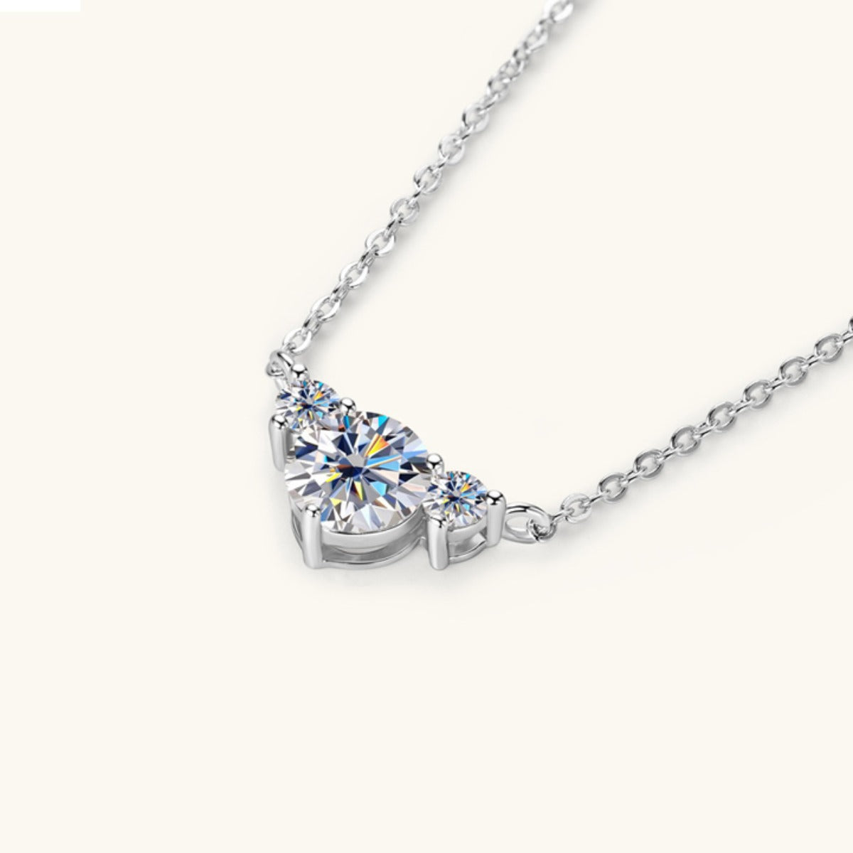 1.2 Carat Moissanite Necklace