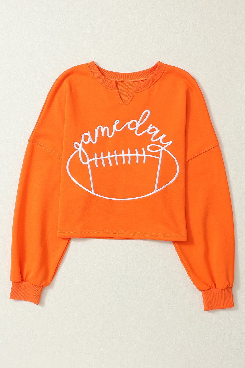 Orange Game Day Football Sweatshirt