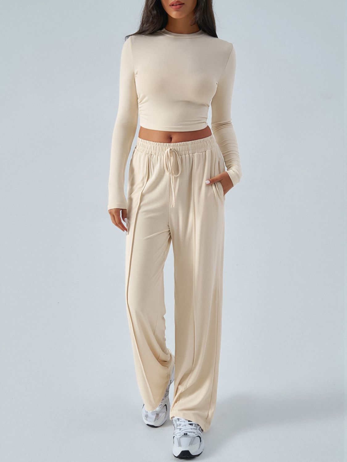 Devine Long Sleeve Top & Pants Set