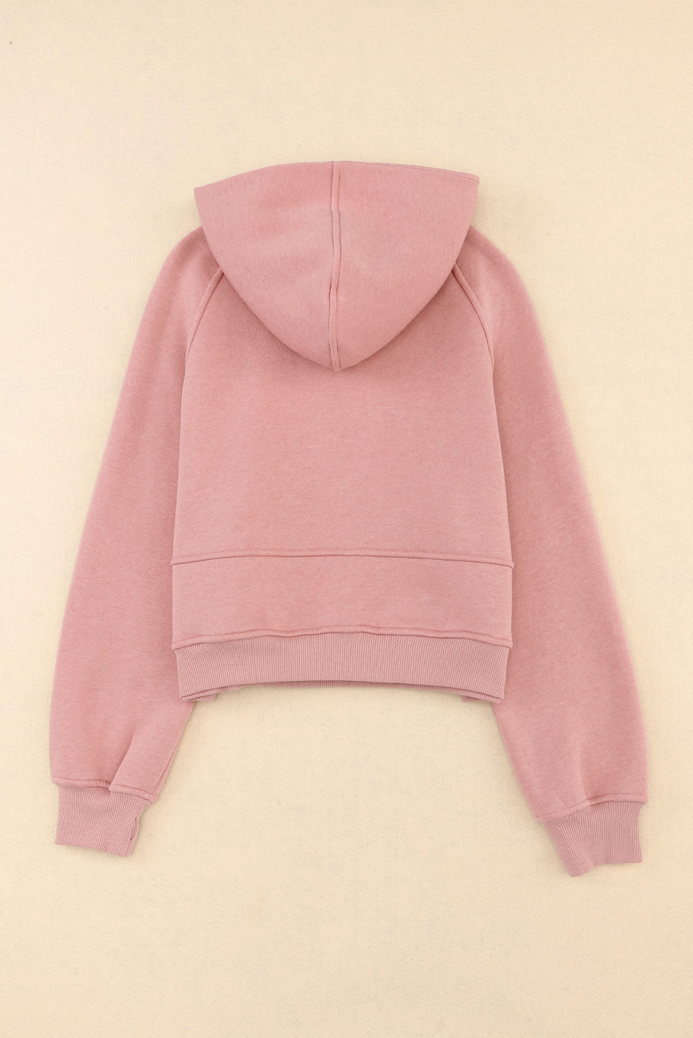 Quarter-Zip Kangaroo Hoodie