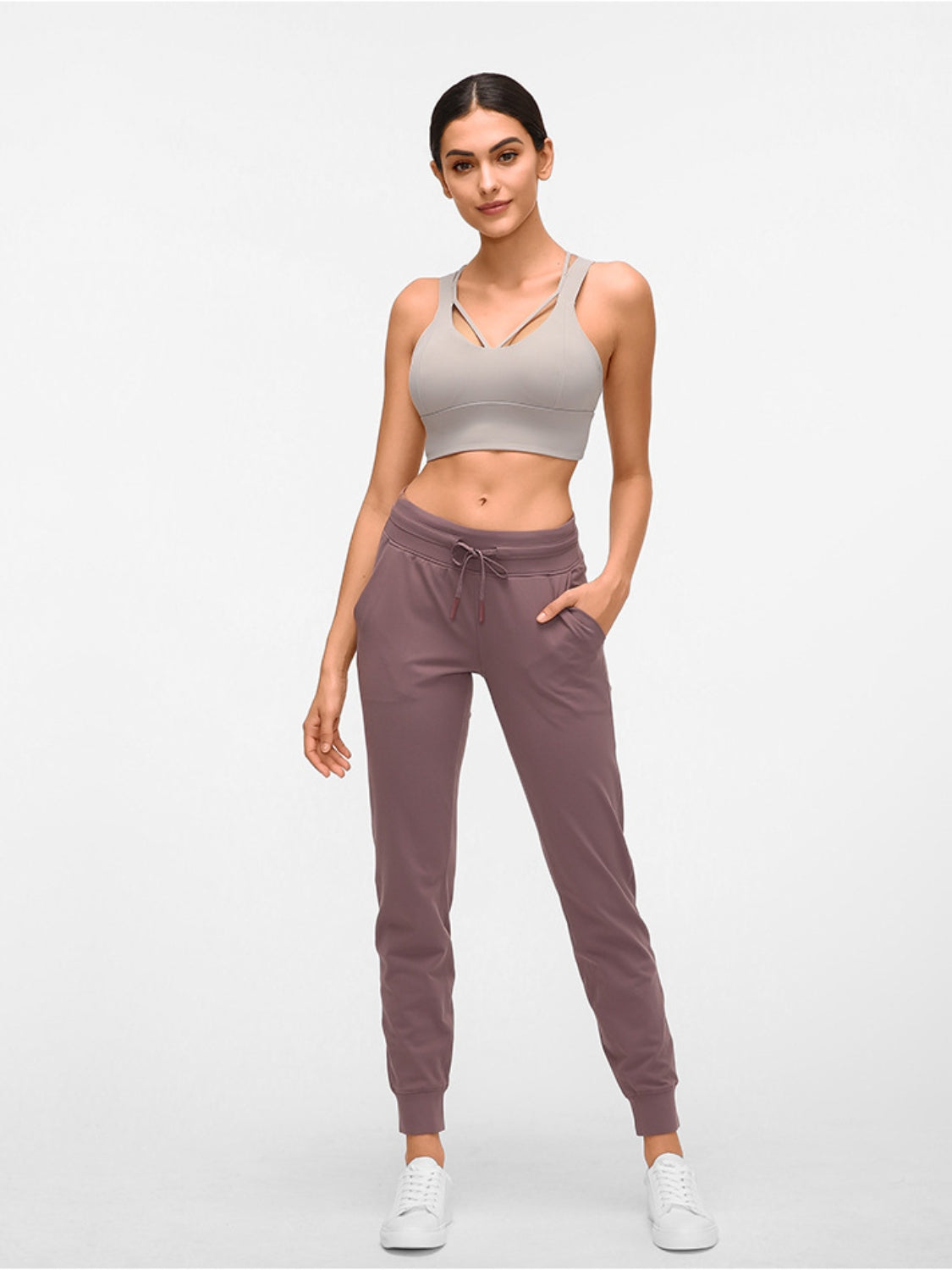 Double Take Tied Joggers