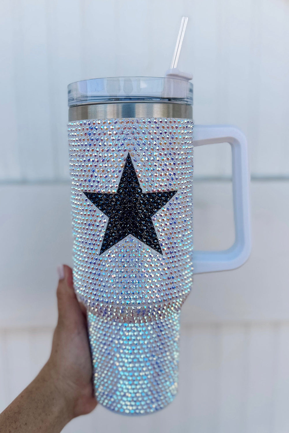 Star Full Rhinestone Tumbler 40oz