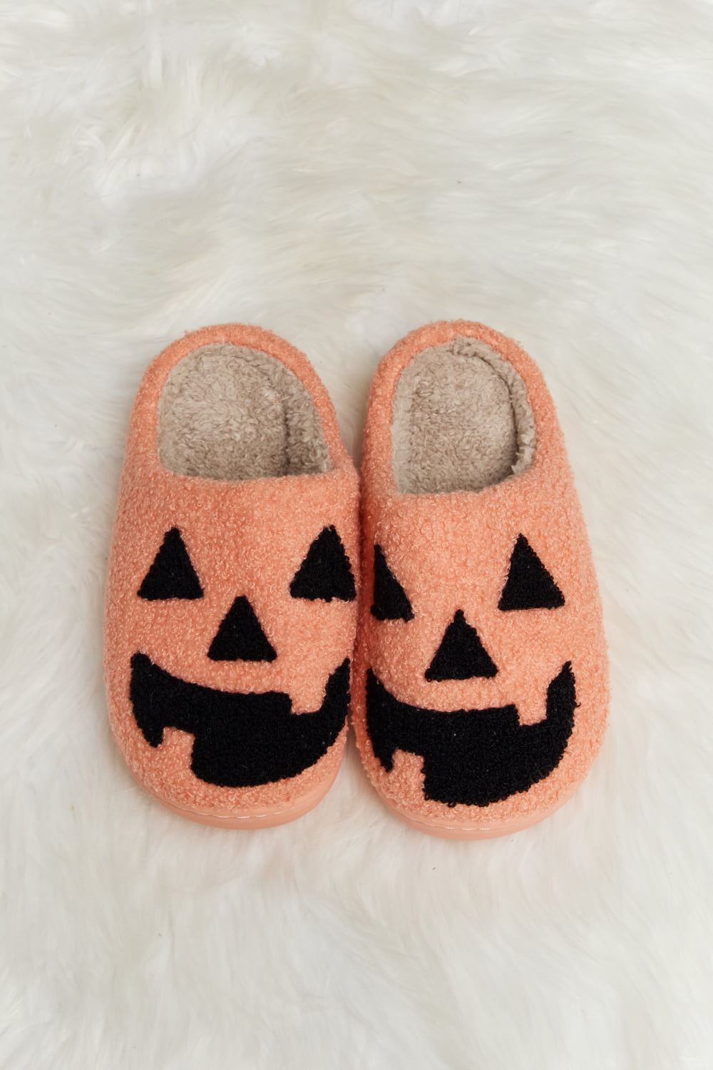 Printed Plush Slippers