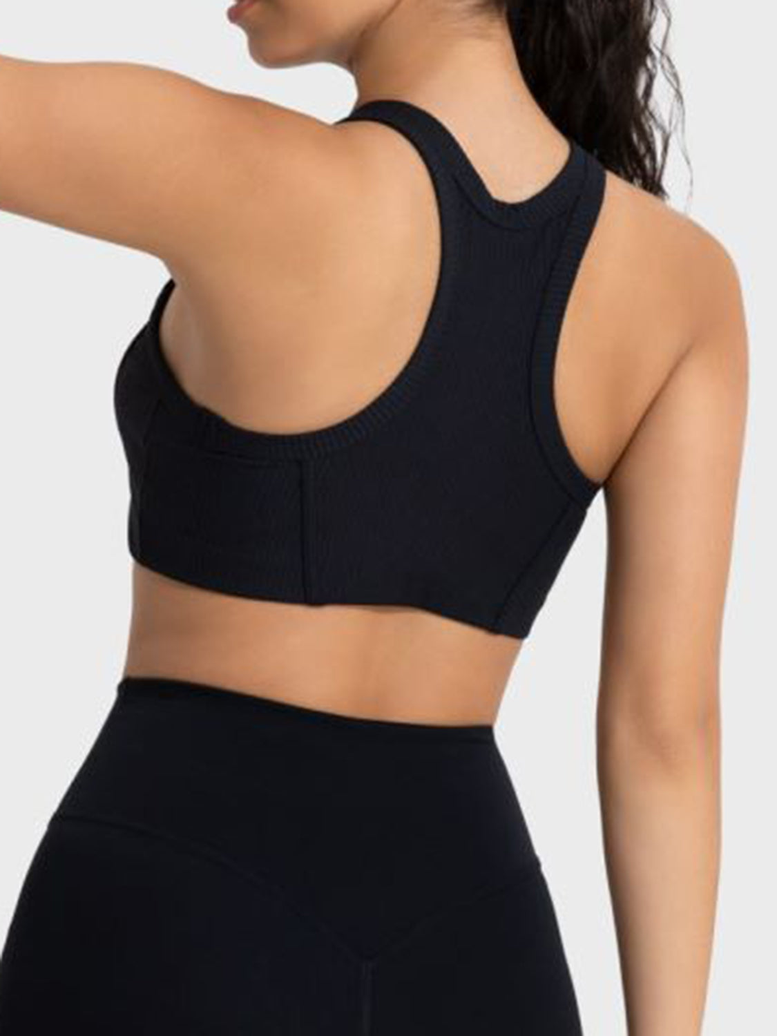 Wide Strap Cropped Active Tank